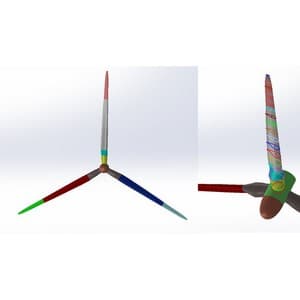 5 MW NREL Wind Turbine CAD modeling