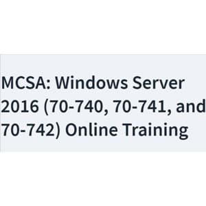 CBTNuggets – MCSA: Windows Server 2016 (70-740, 70-741, and 70-742) Online Training